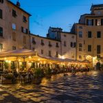 Italian town of Lucca