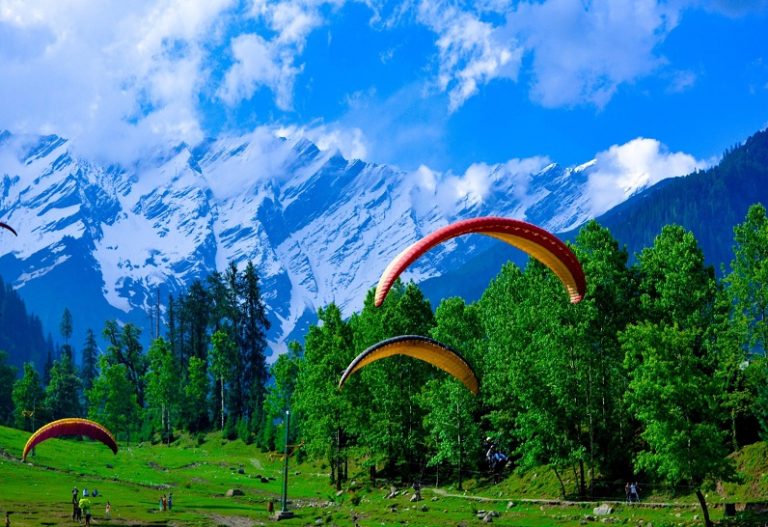 Paragliding Places in India