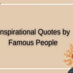 Famous People Quotes